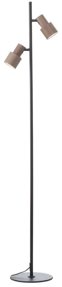 Brilliant - Stojacia lampa CADIZ 2xGU10/10W/230V bronzová