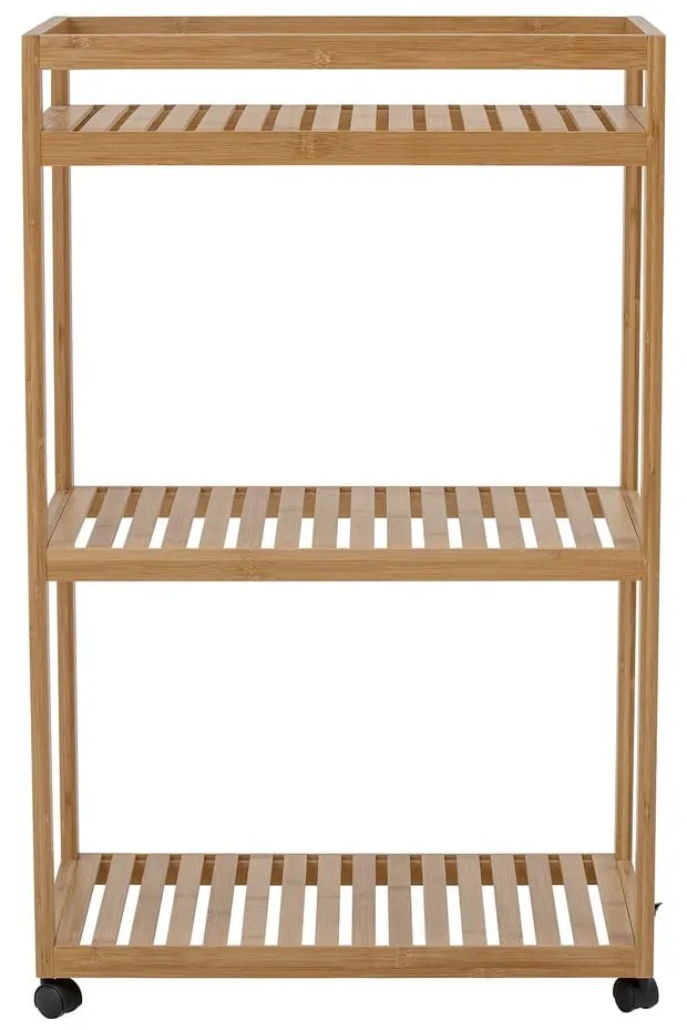Bambusový pojazdný regál 55x85 cm Aden - Bloomingville