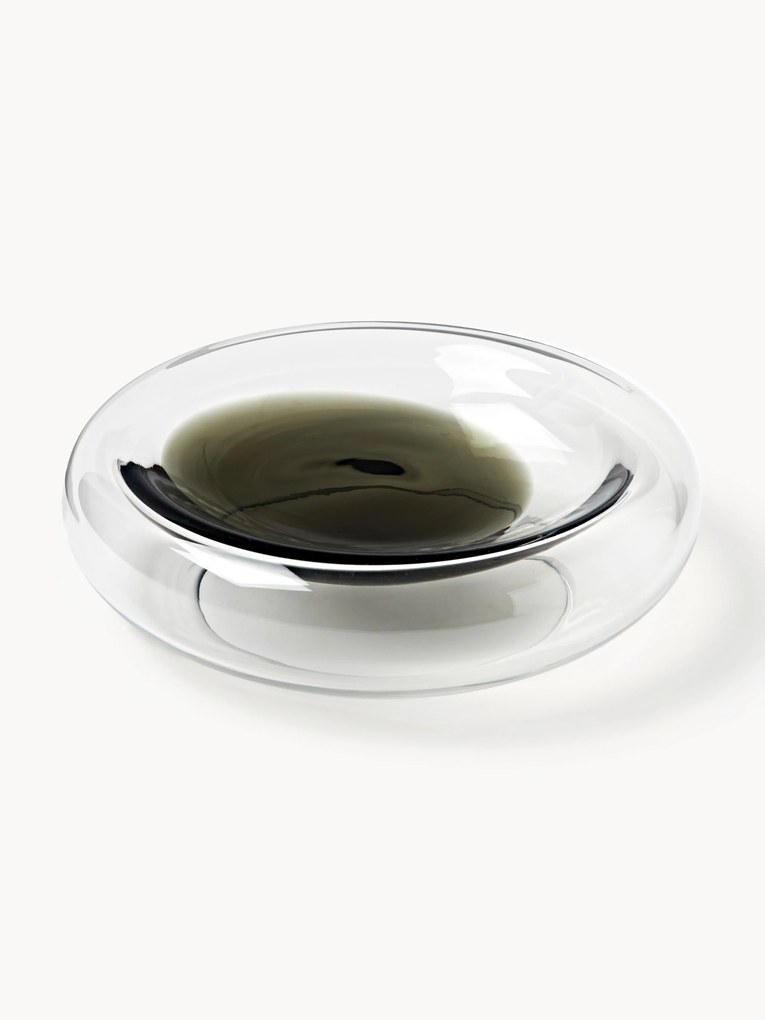 Dekoračná miska zo skla Aurum