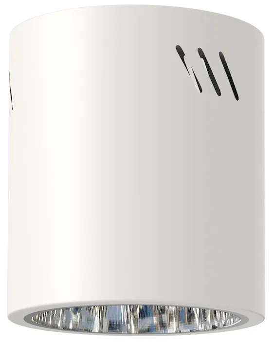 Stropné svietidlo George XL, 1x biele kovové tienidlo