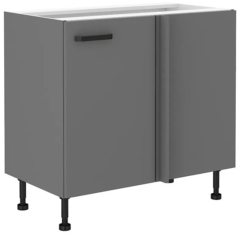 Kuchynská skrinka NESSA antracitová 105 nd 1f bb