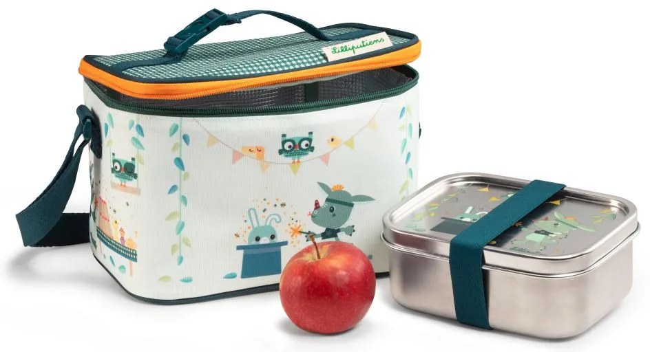 Lilliputiens - detská termotaška na desiatu - dráčik Joe