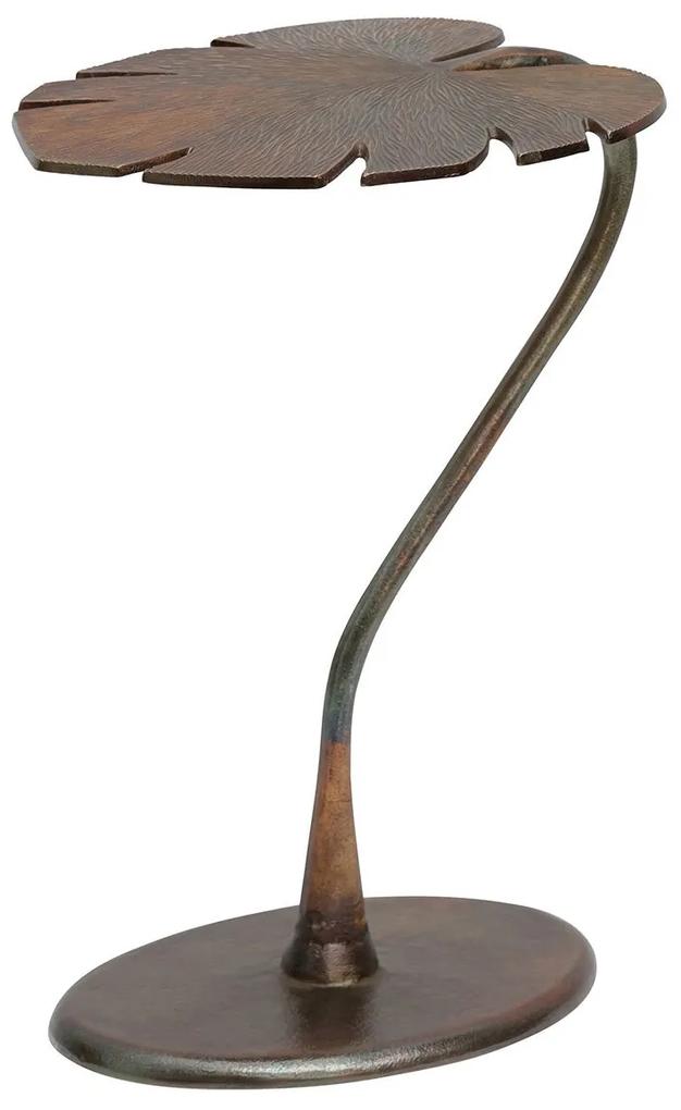 Kovový odkladací stolík Stylish 57 × 42 × 35 cm
