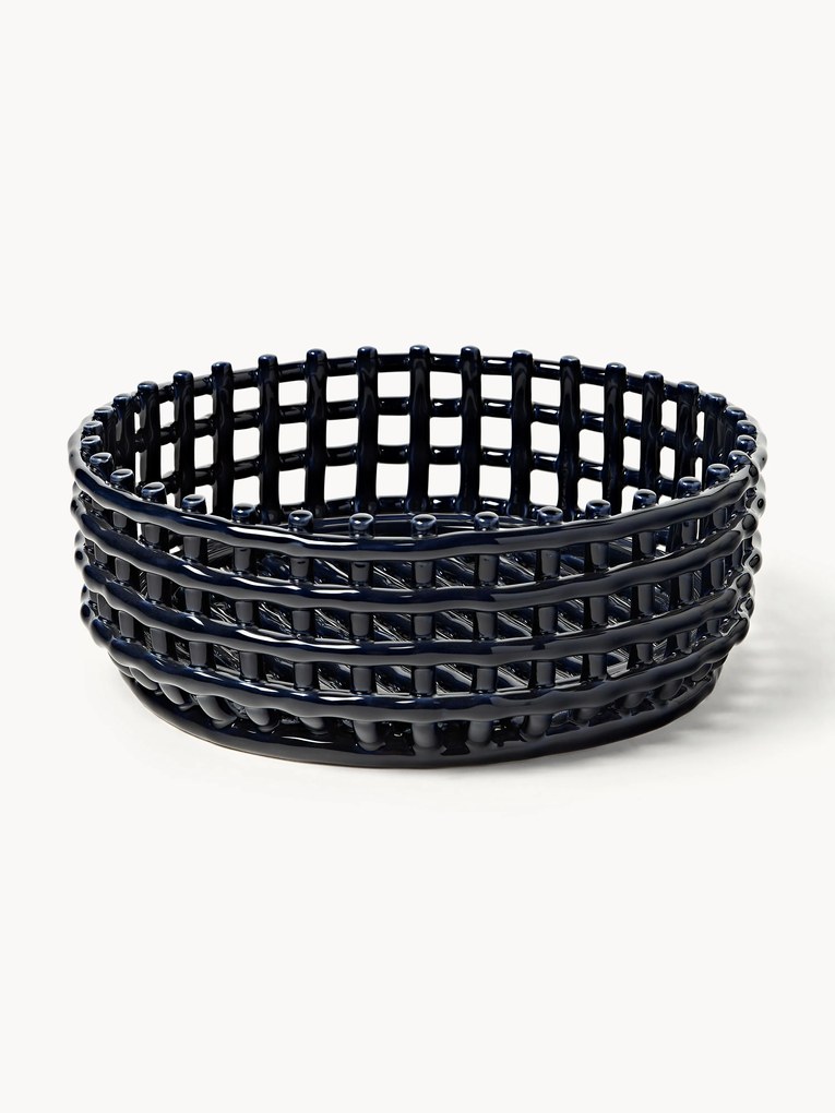 Ručne vyrobený keramický dekoračný kôš Centrepiece