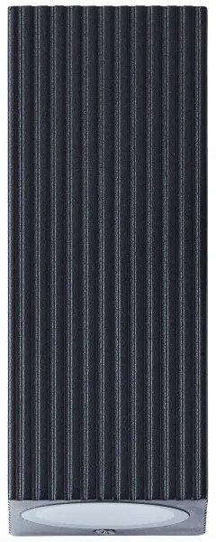 Brilliant - Vonkajšie nástenné svietidlo JELANI 2xGU10/10W/230V IP44 čierna