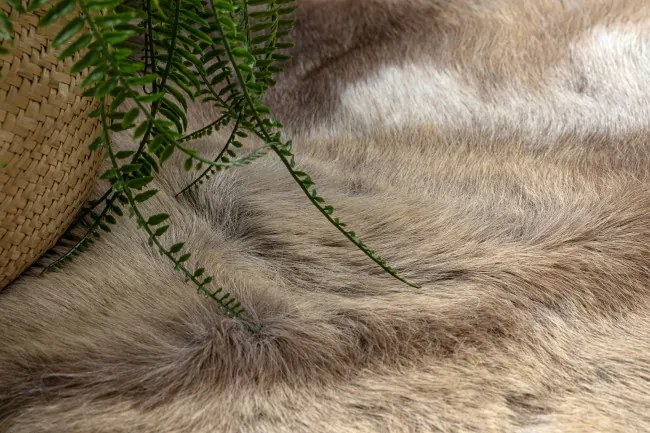 Koberec RENIFER POK009 PREMIUM hnedý / sivý