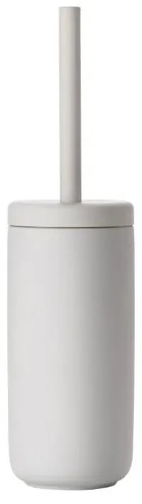 Svetlosivá toaletná kefa z kameniny Zone Soft Grey