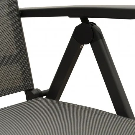 Doppler ACTIVE káro - záhradné polohovacie kreslo