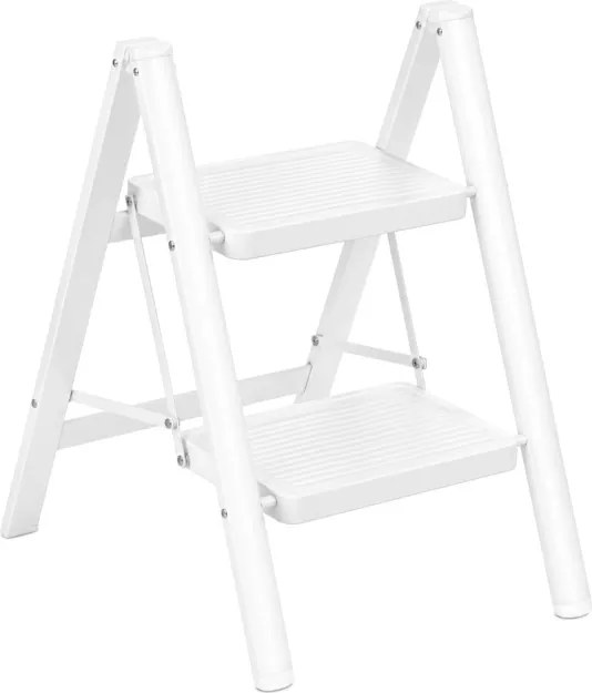 Skladacie schodíky EASYSTEP biele