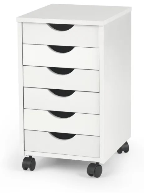 Kancelársky kontajner SIMON 2, 37x63x41, biela