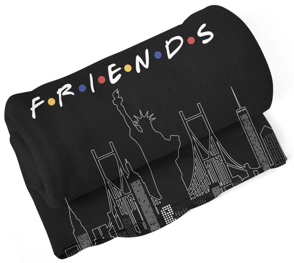 Sablio Deka Seriál Priatelia FRIENDS Obrysy - 150x120 cm