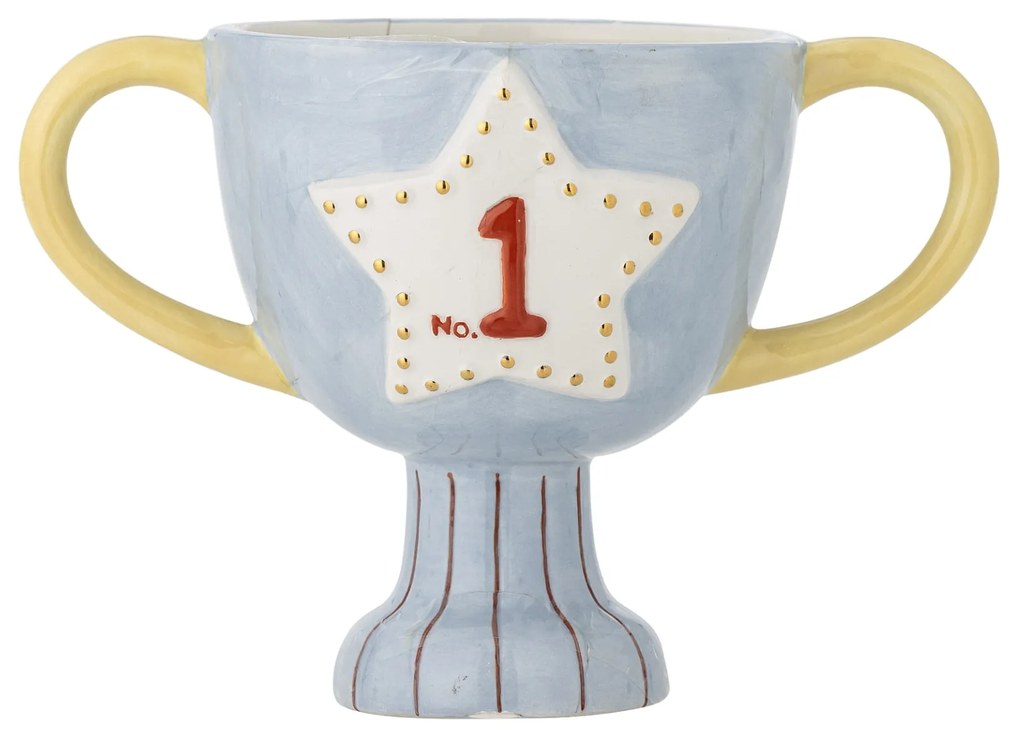 Bloomingville Obal na kvety Trophy Blue