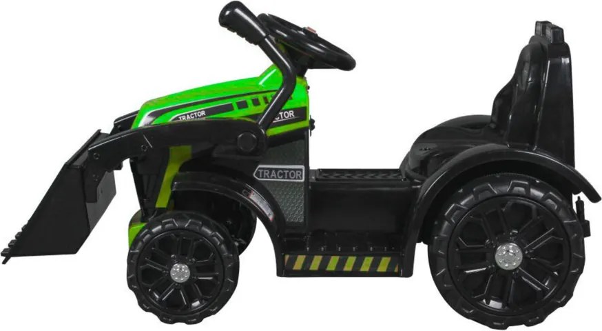 LEAN CARS Elektrický traktor na akumulátor ZP1001B s klaksonom zelený