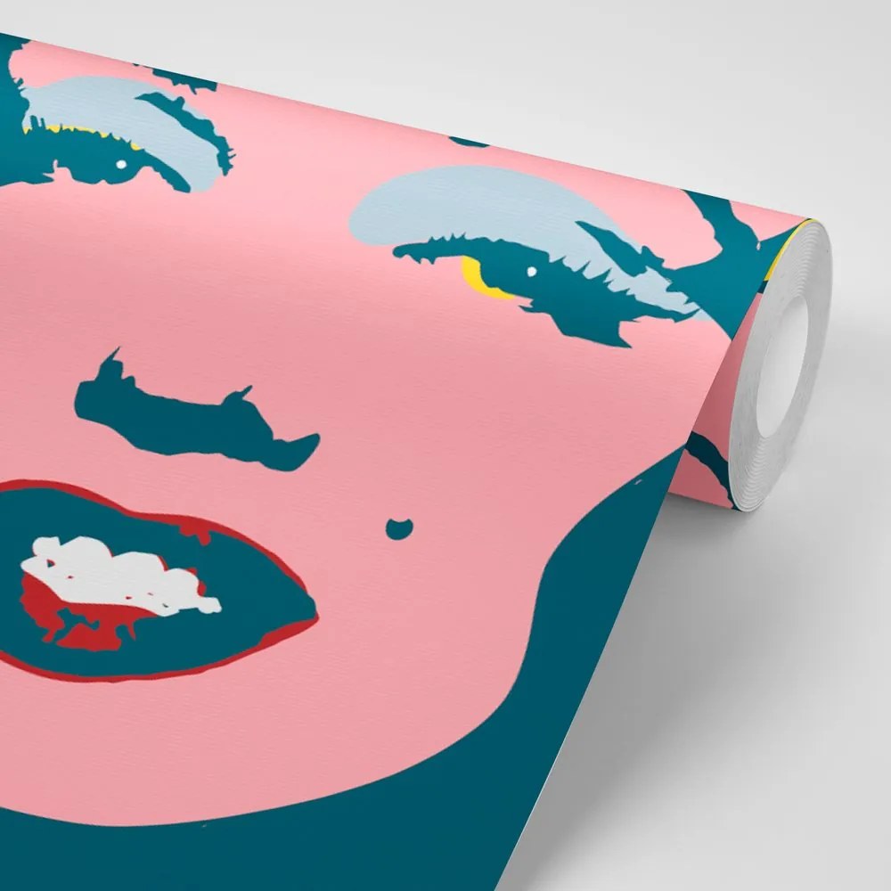 Samolepiaca tapeta Marilyn Monroe v pop art dizajne