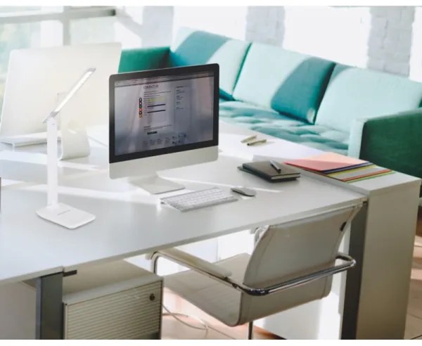 Globo 58400W - LED Stmievateľná stolná lampa BULLA LED/5W/230V