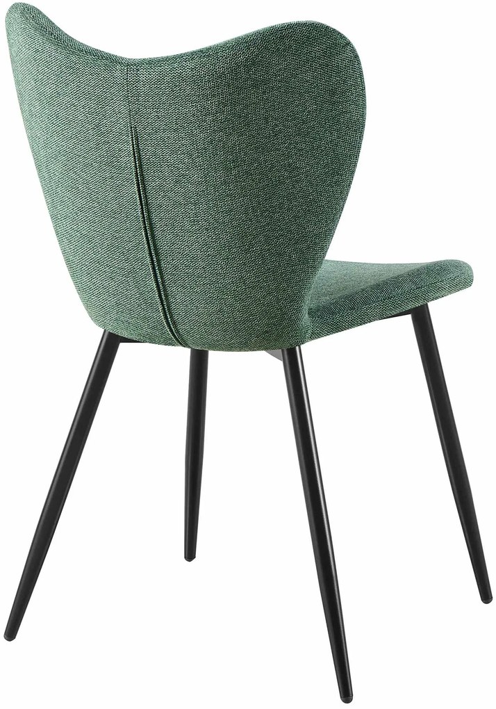 Jedálenská stolička Maika látka - zelená