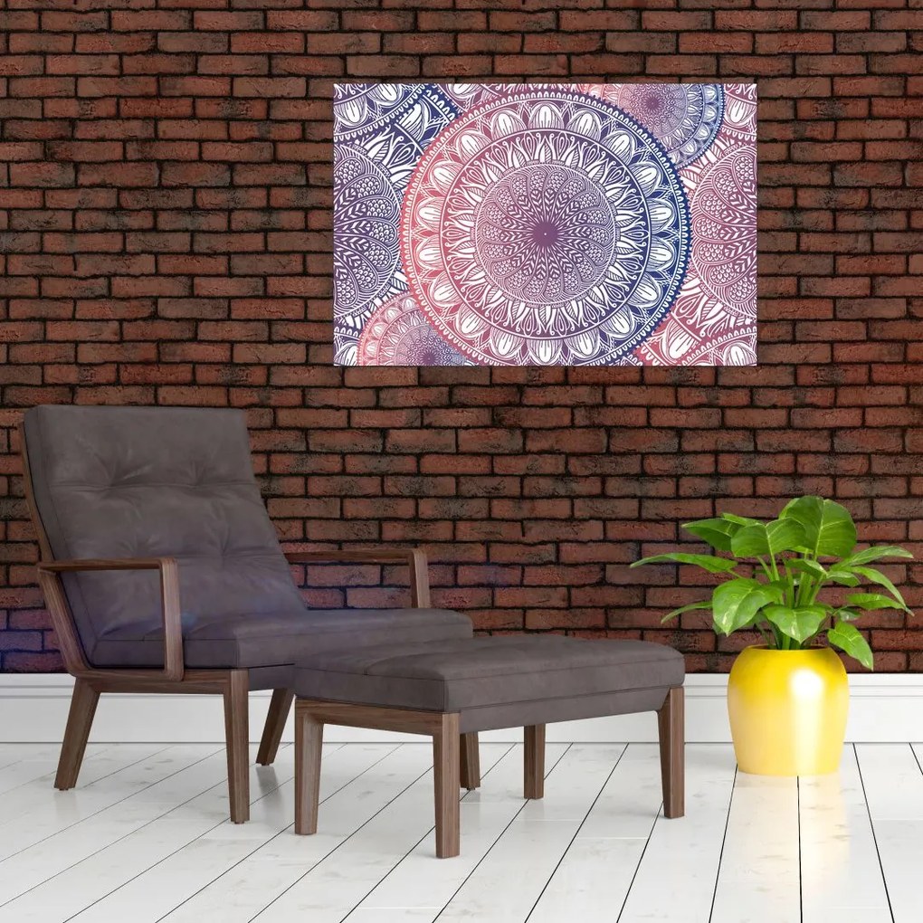Obraz z mandál (90x60 cm)