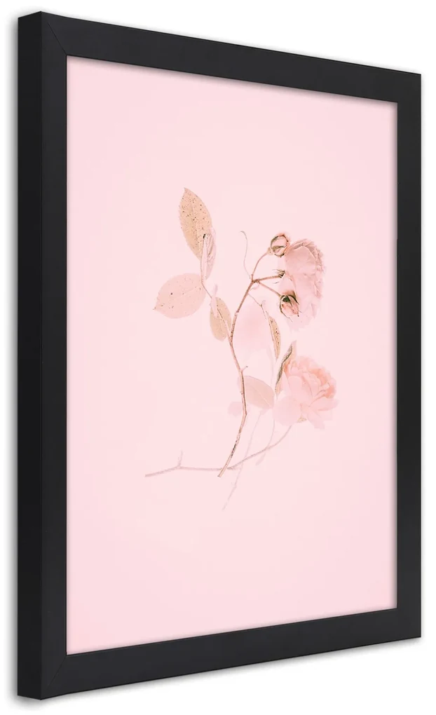 Gario Plagát Pastelová vetvička Farba rámu: Bez rámu, Rozmery: 40 x 60 cm