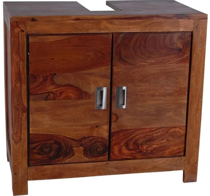 furniture-nabytek.cz - Skrinka pod umývadlo masív 65x60x35 z indického masívu palisander