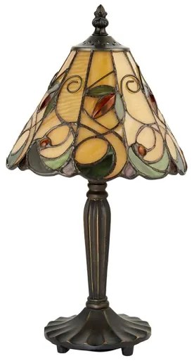 Endon 64196 - Stolná lampa Tiffany JAMELIA 1xE14/40W/230V pr. 20 cm