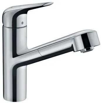 Hansgrohe Focus M42 drezová batéria s vyťahovacou sprškou chróm 71 814 000