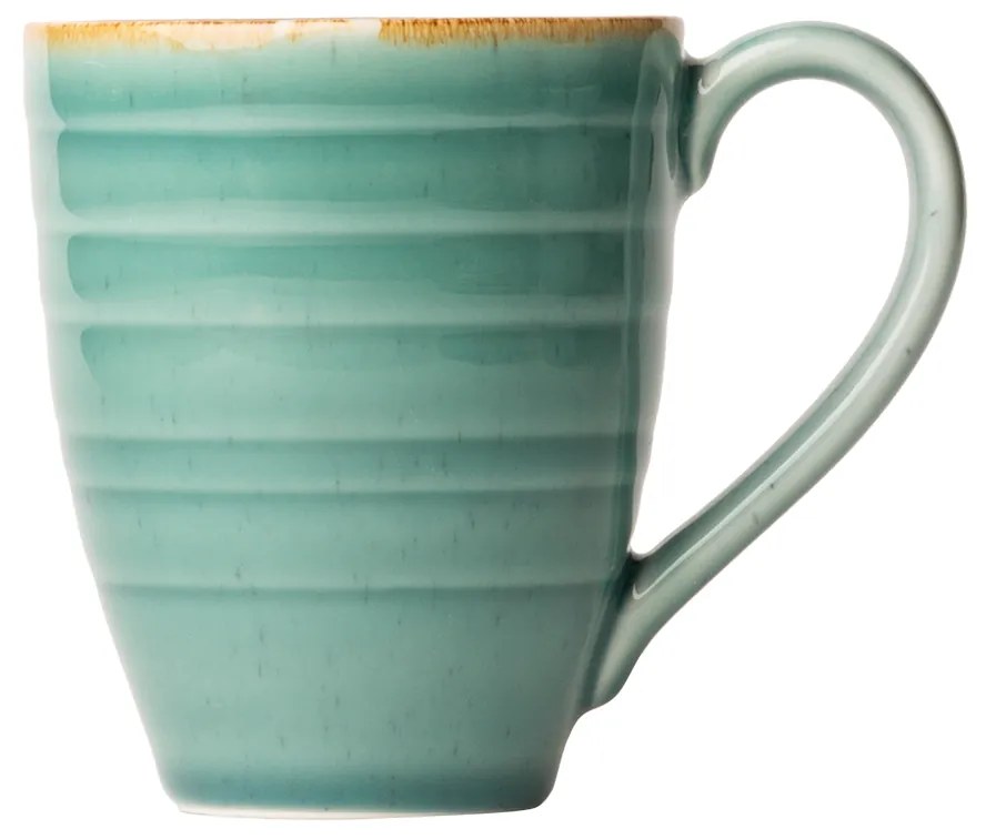 Šálka Spiral Sand tyrkysová 300 ml – Gaya - 451954