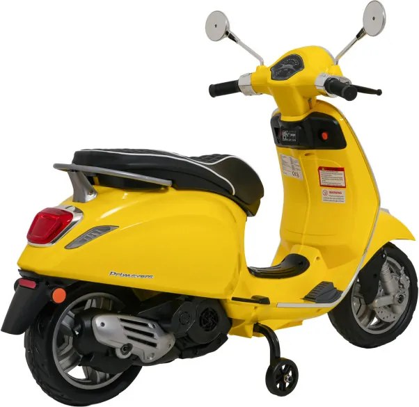 Elektrický skúter Vespa ROMA žltý