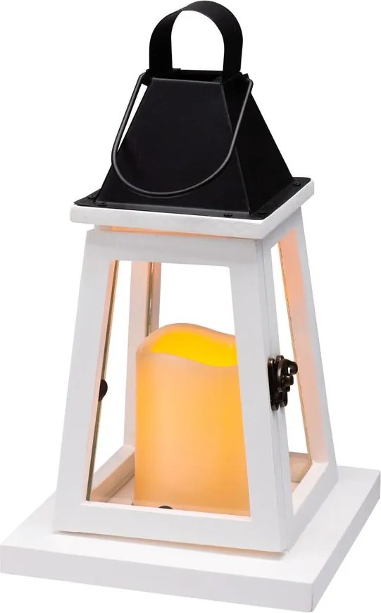 Lampáš MagicHome LW8823, LED, drevo ( 3 x AAA,  17 x 17 x 33 cm)