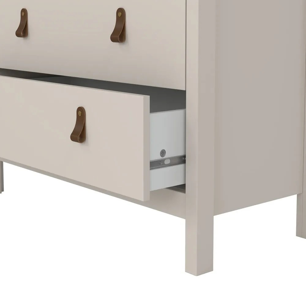 Sivobéžová komoda 82x99x38 cm Madrid – Tvilum