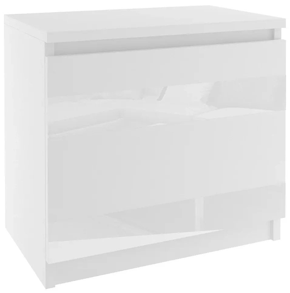 Nočný stolík Belini biely MH SN1/0/W/W/W/0