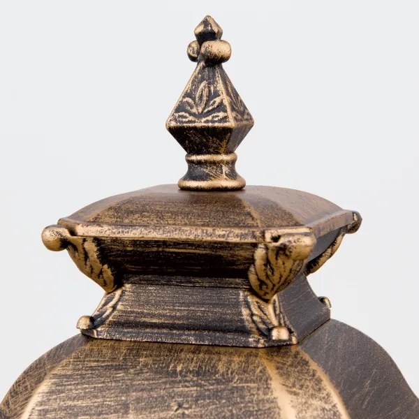 Orion - Vonkajšia lampa AIKO 1xE27/60W/230V 59 cm IP23 bronz/patina