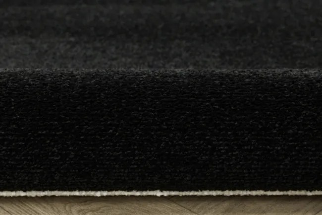 Detský koberec LIMA M138A čierny / biely