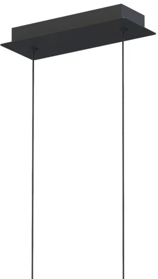 ONLI - LED Luster na lanku TWIST LED/30W/230V 4000K čierna