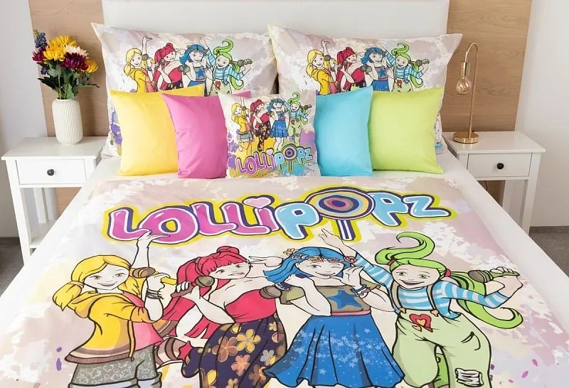 Matějovský Posteľné obliečky Lollipopz 140x200/70x90 cm