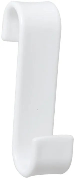 Erga Neo, háčik na vykurovacie teleso, termoplast, biela, ERG-YKA-RY.HACZYK PVC WHITE