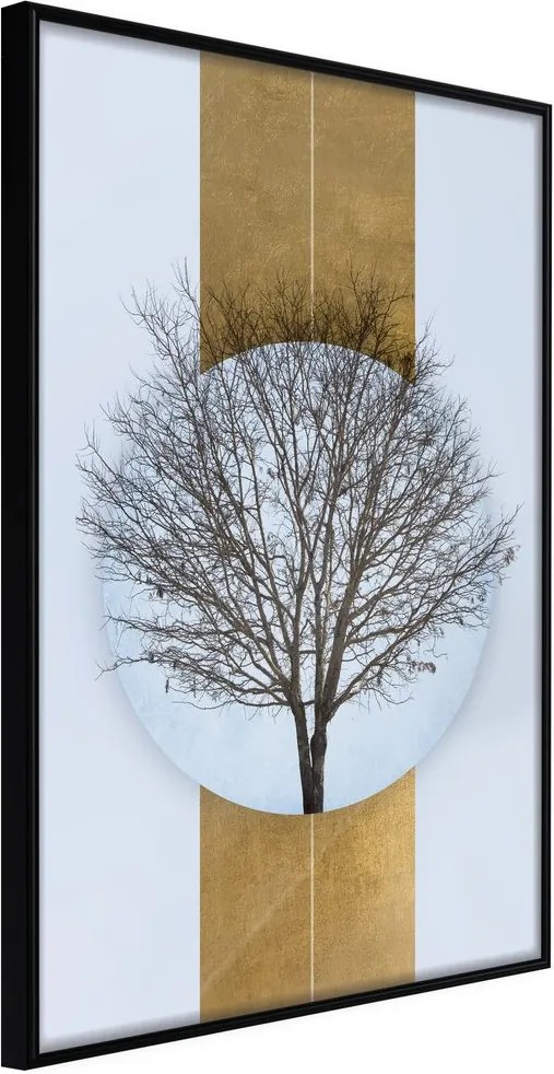 Plagát abstraktný strom bez lístia - Passing