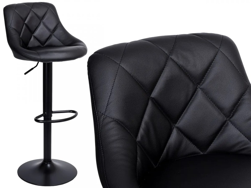 Barová židle CYDRO BLACK černá