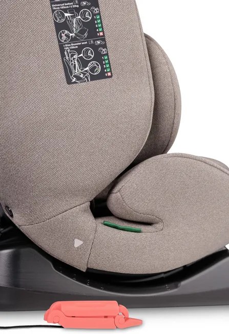 CARETERO autosedačka MUNDI I-SIZE BEIGE (40-150cm )