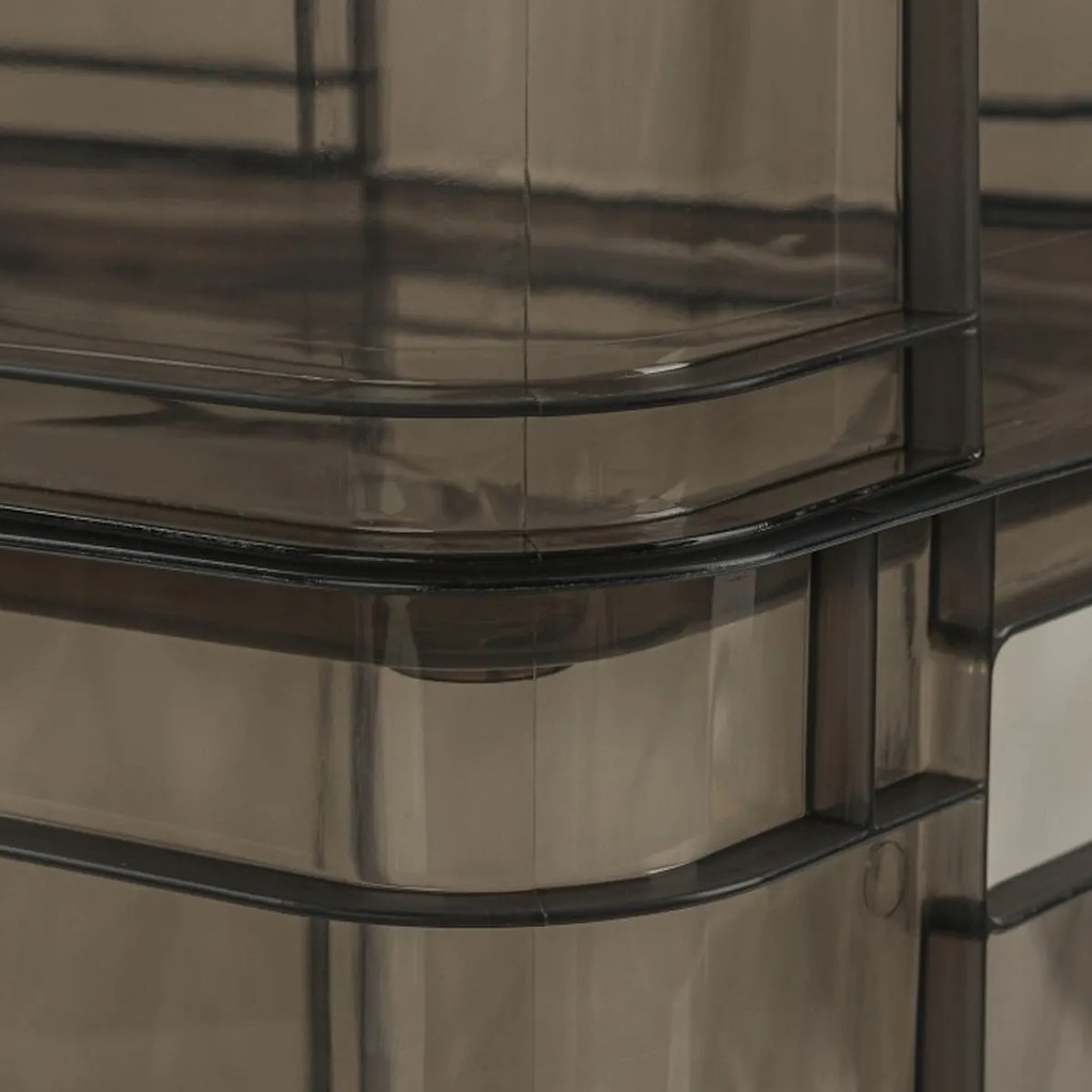 Keeeper Úložný box pre domácnosť aj dielňu, BRUNO M, 16L, 35 x 27 x 21 cm, dymový