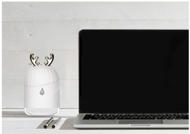 Bestent Aróma difuzér LED USB 200ml Deer White