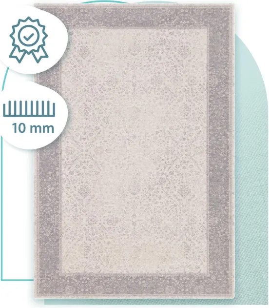 Koberec Agnella Agnus Claudine biely