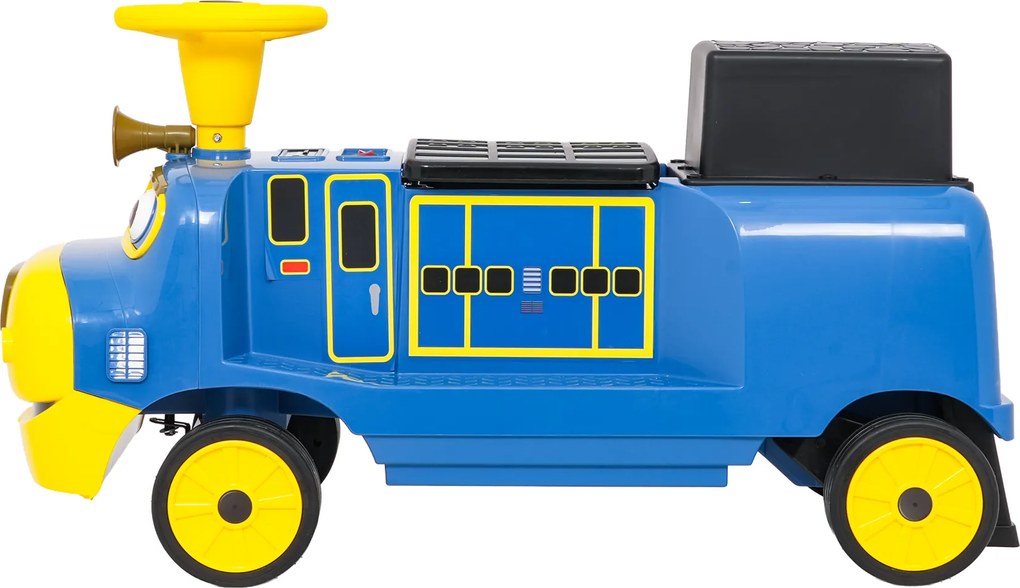 Ramiz Modrá vlaková lokomotíva Station Modrá