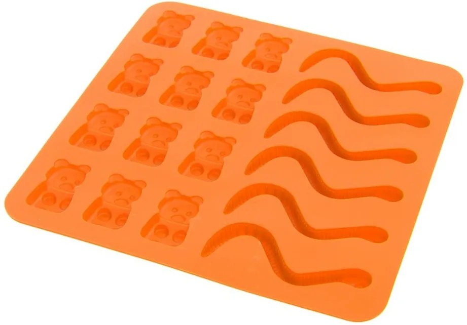 Orion Forma silikón GUMÍDCI/ŽÍŽALY ORANŽOVÁ