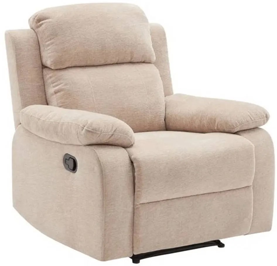BestBerg BBMCH-1BG relaxačné lehátko / polyuretán/polyester / béžová