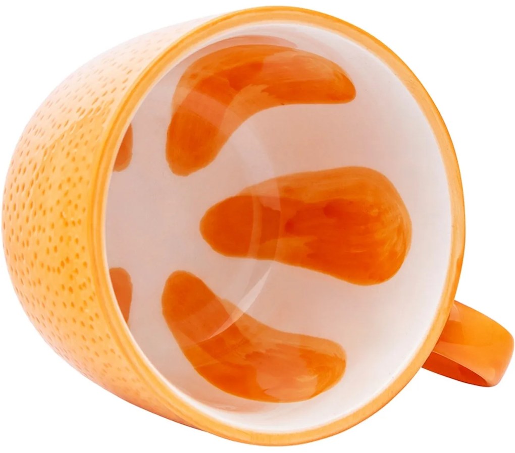 Altom Sada keramických jumbo hrnků Tropicanapomeranč 470 ml, 2 ks