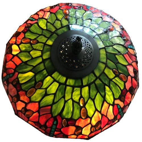 Tiffany lampa peacock kolekcia MULTICOLOUR 42*60
