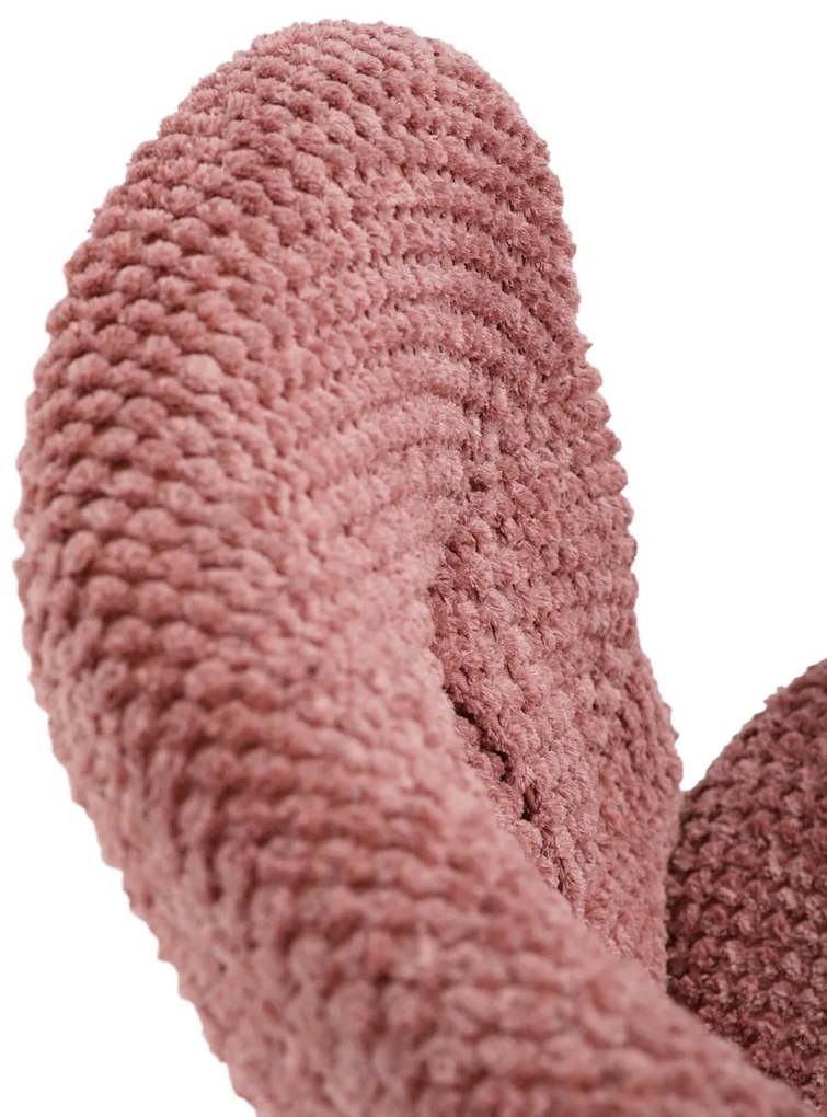 Súprava jedálenských stoličiek Bouclé CT-W1077PINK2, 4 ks