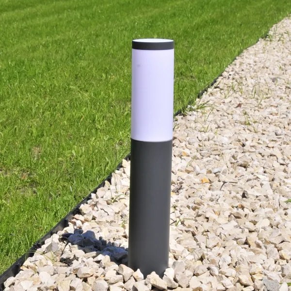 LED RGBW stmievateľné vonkajšie svietidlo OSLO 1xE27/6,5W/230V IP44 antracit