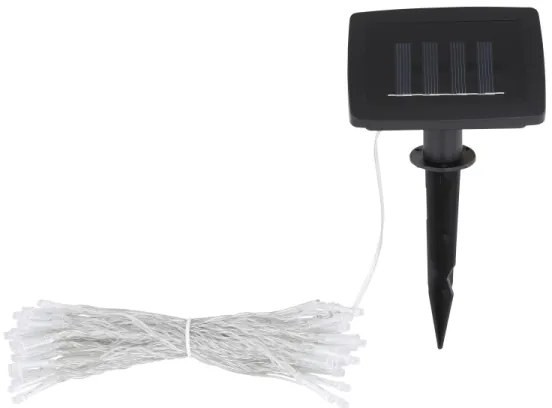 Globo 33700-120 - LED Solárna reťaz 20 m 120xLED/2,4V IP44