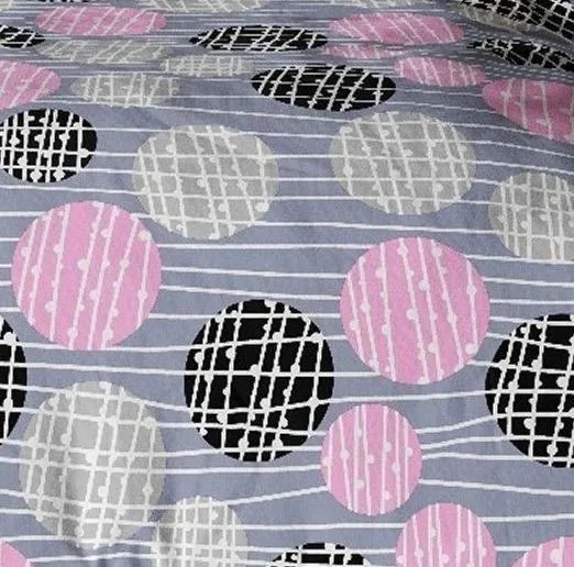 Krepové bavlnené obliečky Homa TORRY BALLS 2-dielna sada 140x200 cm